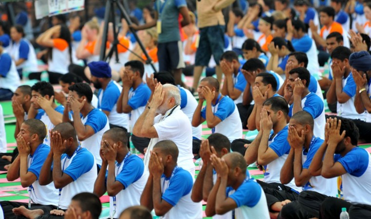 Int'l Yoga Day marked by millions in India, where it began