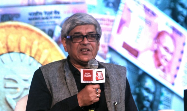 NITI Ayog member Bibek Debroy addresses India Today's Midnight Conclave on GST in New Delhi, on June 30, 2017. gst, gst niti aayog member bibek debroy, gst 1.5 percent boost utterly rubbish, gst gains, gst rates, gst modi govt