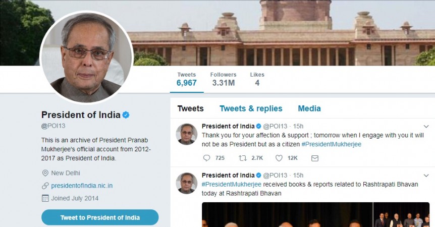 Pranab Twitter