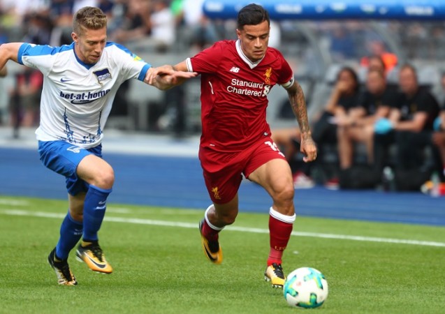 Philippe Coutinho Liverpool Hertha Berlin