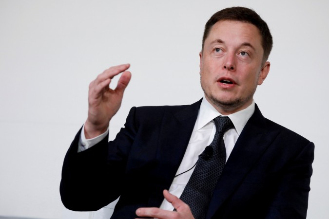 Elon Musk, founder, CEO and lead designer at SpaceX and co-founder of Tesla, speaks at the International Space Station Research and Development Conference in Washington on July 19, 2017. REUTERS/Aaron P. Bernstein Tesla