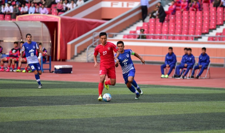 From the match at the May Day Stadium, in Pyongyang bengaluru fc