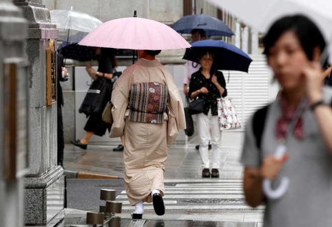 Typhoon Talim hits Japan Japan