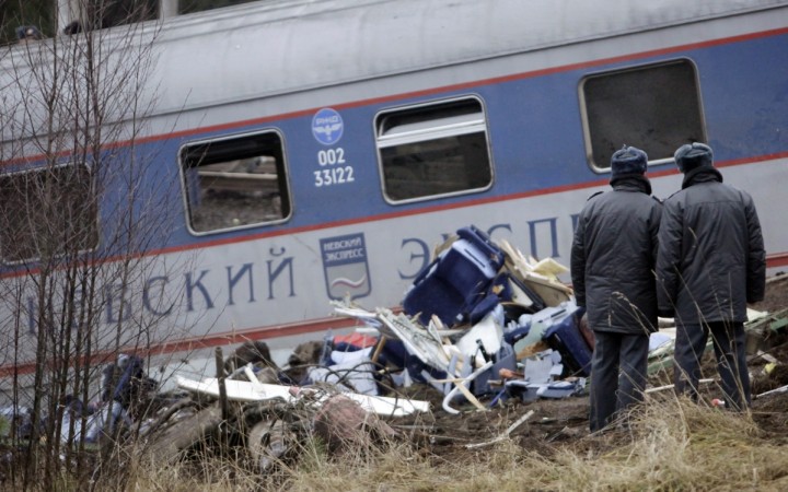 Russia train accident