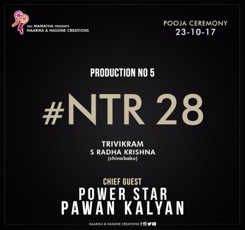 NTR 28: Pawan Kalyan attends Jr NTR's next film launch