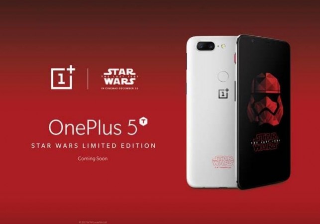 OnePlus 5T Star Wars edition launch India price release date features