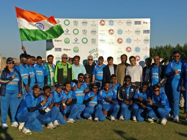 India beat Pakistan at the Blind Cricket World Cup 2018 in UAE - 600 x 450 jpeg 92kB