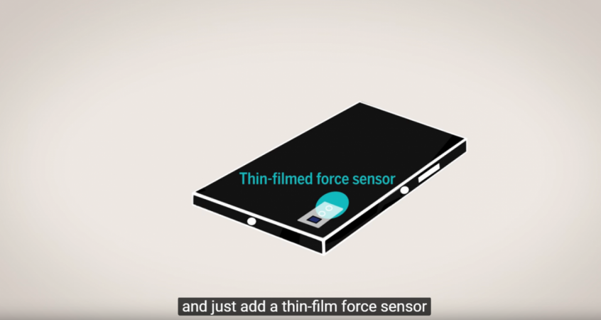 Blood pressure sensor,smartphone
