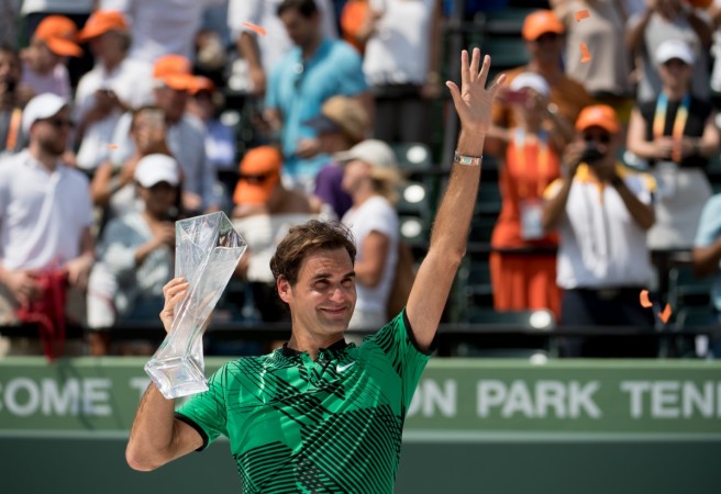 Roger Federer vs Thanasi Kokkinakis, Miami Open Roger Federer vs Thanasi Kokkinakis, Miami Open