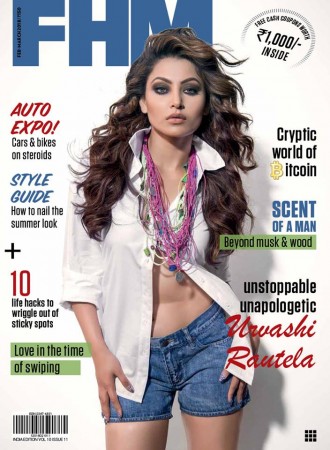 Urvashi Rautela in FHM shoot