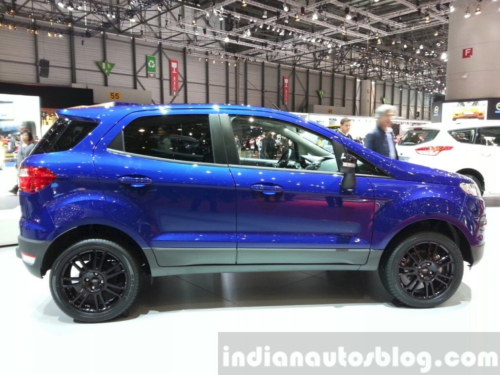 2015 Geneva Motor Show Ford Ecosport Facelift Takes Stage Without