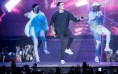 Singer Justin Bieber performs on stage in Telia Parken Stadium in Copenhagen, Denmark October 2,2016.