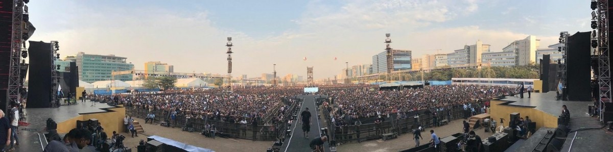 Coldplay's Mumbai concert