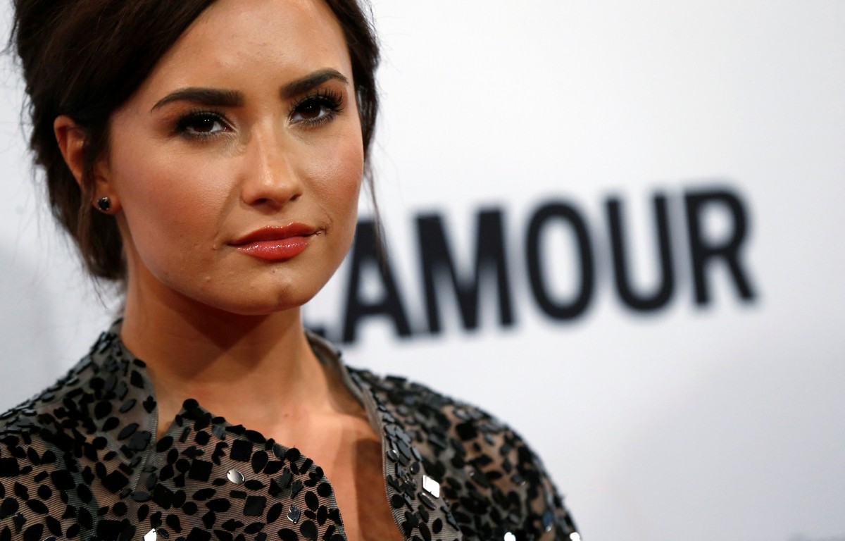 Singer Lovato poses at the Glamour Women of the Year Awards 2016 in Los Angeles. Demi Lovato