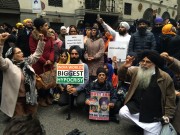 Sikh Lives Matter: 20 arrested as demonstrators clash with police in central London
