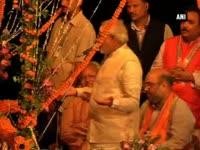 PM <span>Modi</span> in Varanasi Modi says Varanasi endorsed even his 'silence'