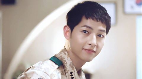 Pictured: Descendants of the Sun actor Song Joong Ki. Song Joong Ki