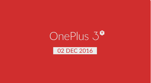 OnePlus 3T is coming to India on Dec. 2 OnePlus 3T is coming to India on Dec. 2