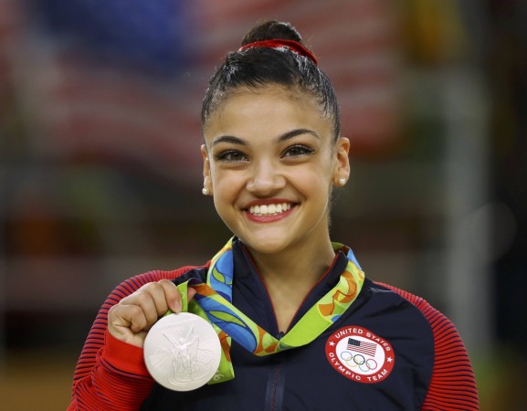 Olympic gold medalist Laurie Hernandez. Laurie Hernandez