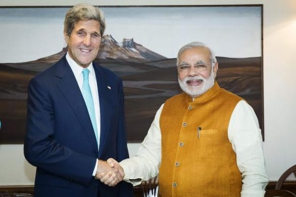 John Kerry had a great time in India despite rain, traffic