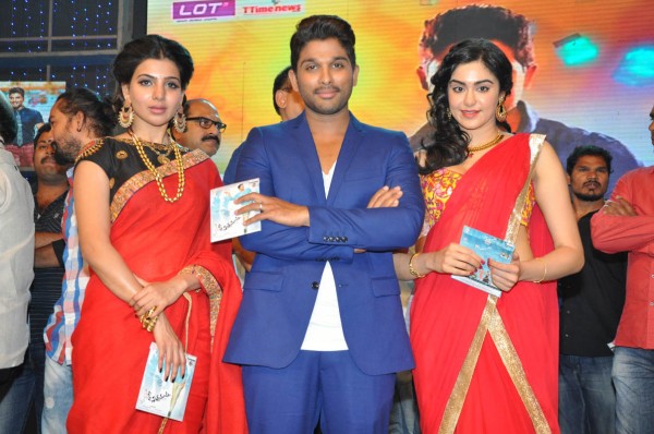 Allu Arjun, Samantha Ruth Prabhu, Adah Sharma Attend 'S/o Satyamurthy