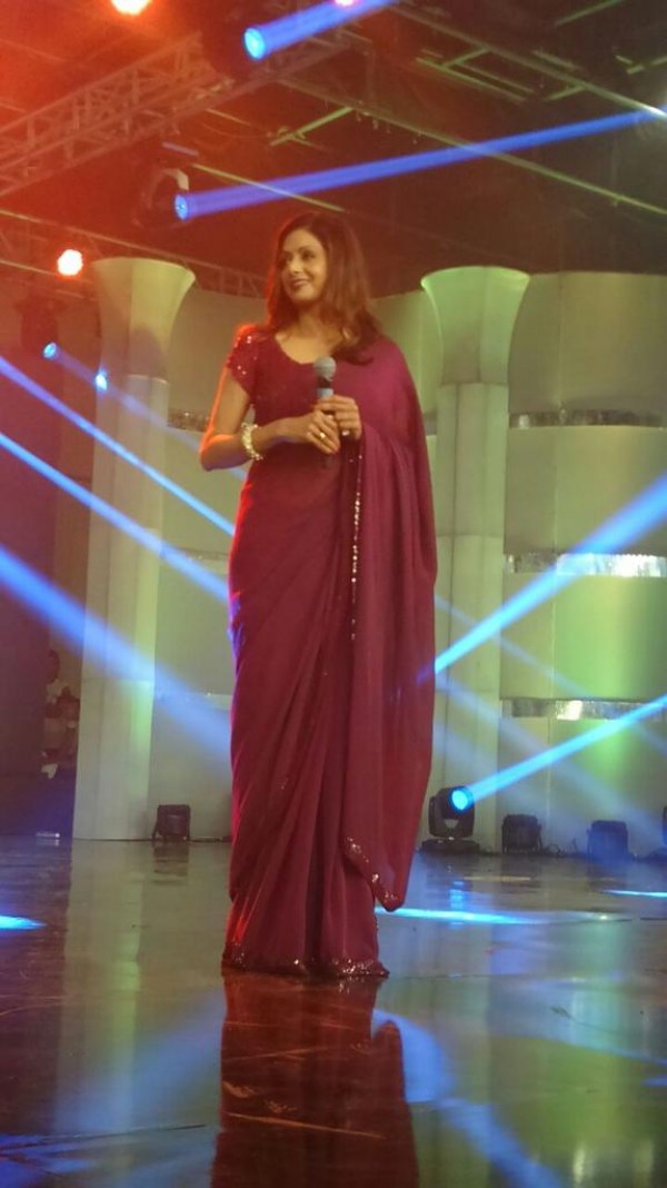 Actress Sridevi Kapoor at Vijay's Puli Audio Launch - Photos