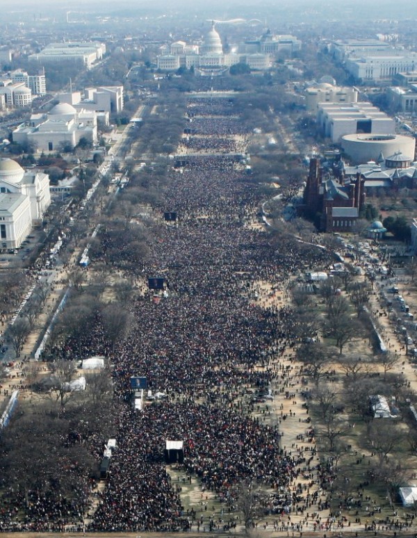 Barack Obama v/s Donald Trump: Comparison of crowd during inauguration