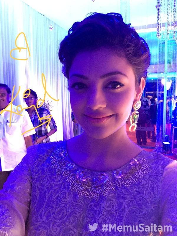 Kajal ... - 1417418826_memu-saitam-saitham-samantha-anushka-kajal-tamanna-other-telugu-stars-red-carpet