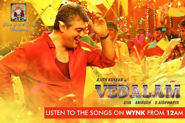 A promotional material of Vedalam