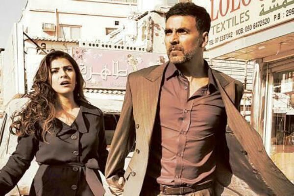 Akshay Kumar and Nimrat Kaur in 'Airlift' Airlift