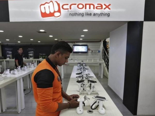 Representational Image An employee stands at the counter of Micromax mobile phones at a showroom in New Delhi