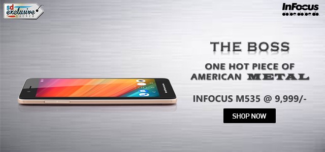 Budget smartphone InFocus M535 with Metal-body launched in India; price, specifications