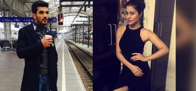 Arjun Bijlani of Naagin fame spotted cosying up with Aparna Dixit?