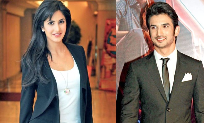Sushant Singh Rajput turns Katrina Kaif's favorite actor after MS Dhoni: The Untold Story release. Pictured: Katrina Kaif and Sushant Singh Rajput Katrina Kaif and Sushant Singh Rajput