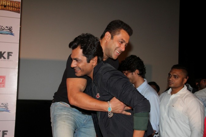 Salman Khan and Nawazuddin Siddiqui Salman Khan and Nawazuddin Siddiqui