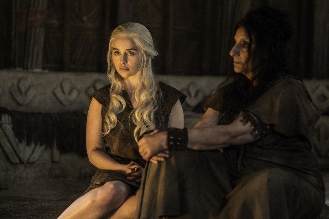 Pictured: Emilia Clarke as Daenerys. Game of Thrones
