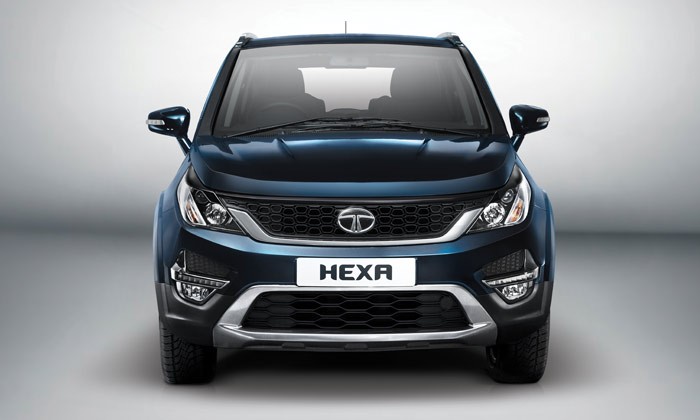 The Hexa is the copiously reworked Aria MPV of Tata Motors. Pictured: Tata Hexa Tata Hexa