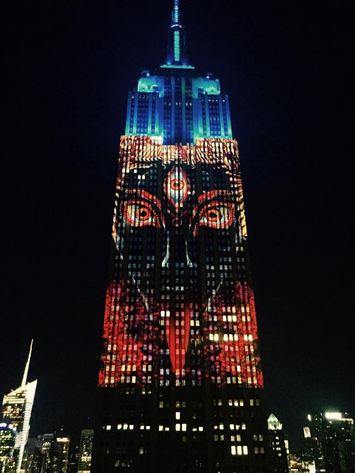 New York City: The Fierce 'Maa Kali' Lights Up Empire State Building ...