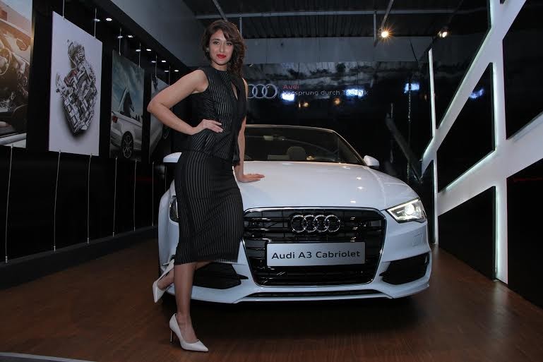 Bollywood Actress Ileana D Cruz At Audi Thane Showroom