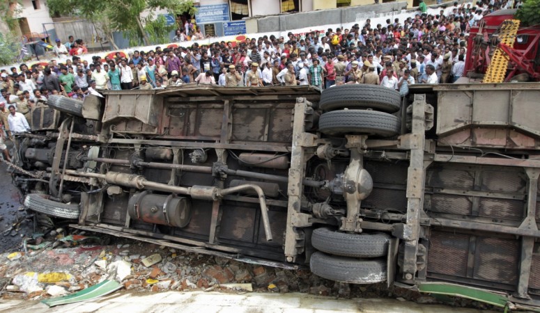 Bus Carrying Haridwar Pilgrims Overturns in Udaipur; 9 Killed