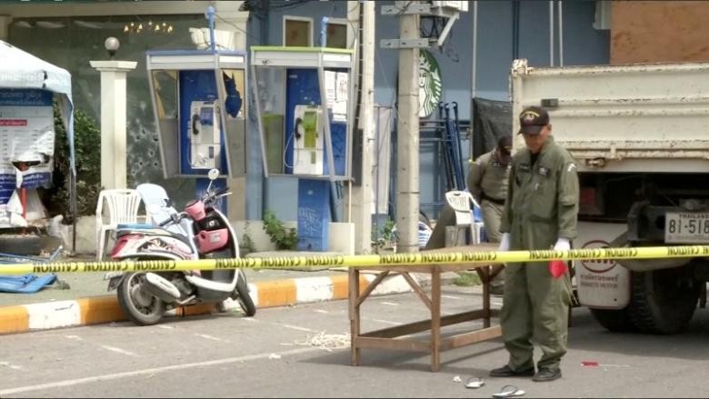 Bomb at Thai hospital wounds more than 20 people