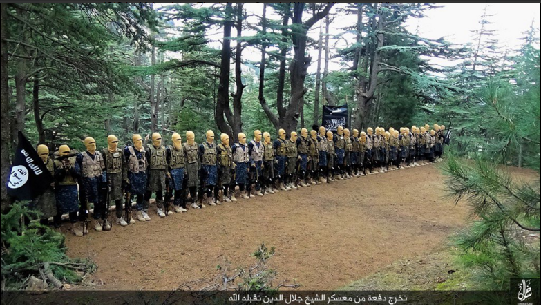 Photo from the Sheikh Jalaluddin training camp Isis in Afghanistan