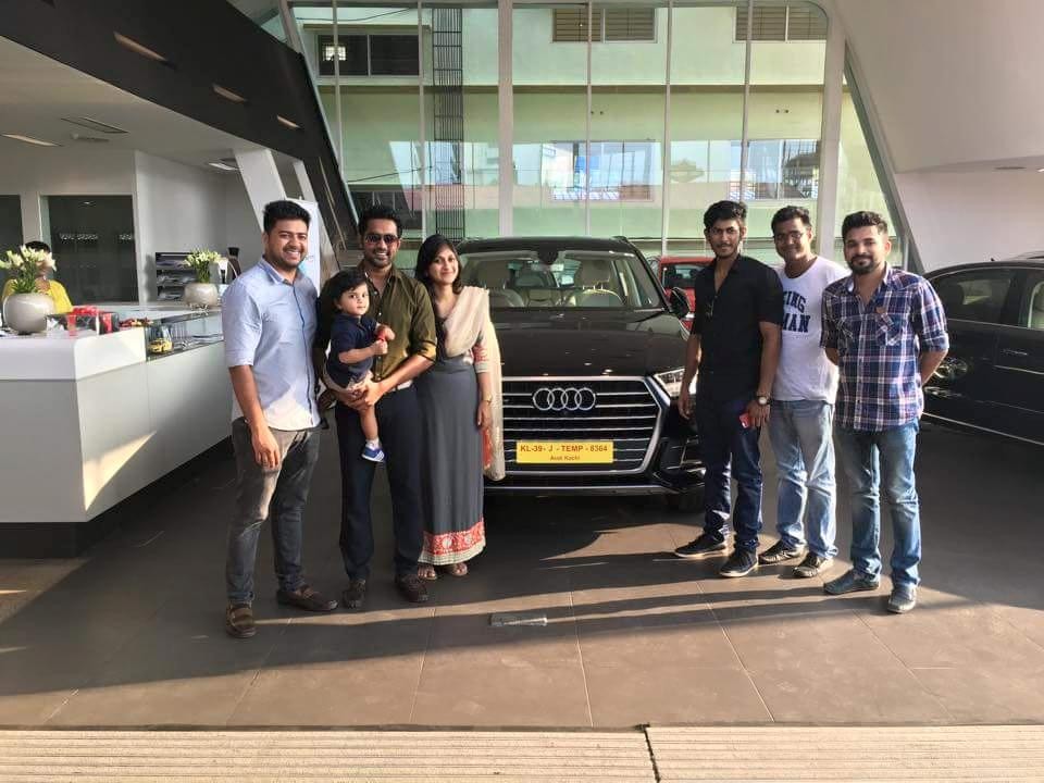 Suresh Gopi and Asif Ali buy Audi Q7 - Photos