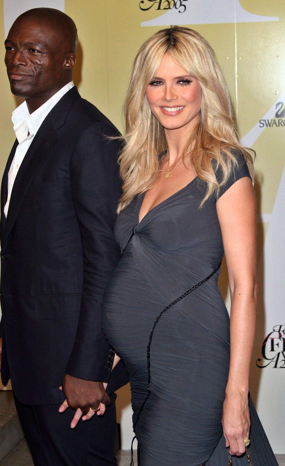 Singer Seal and model Heidi Klum Seal, Heidi Klum
