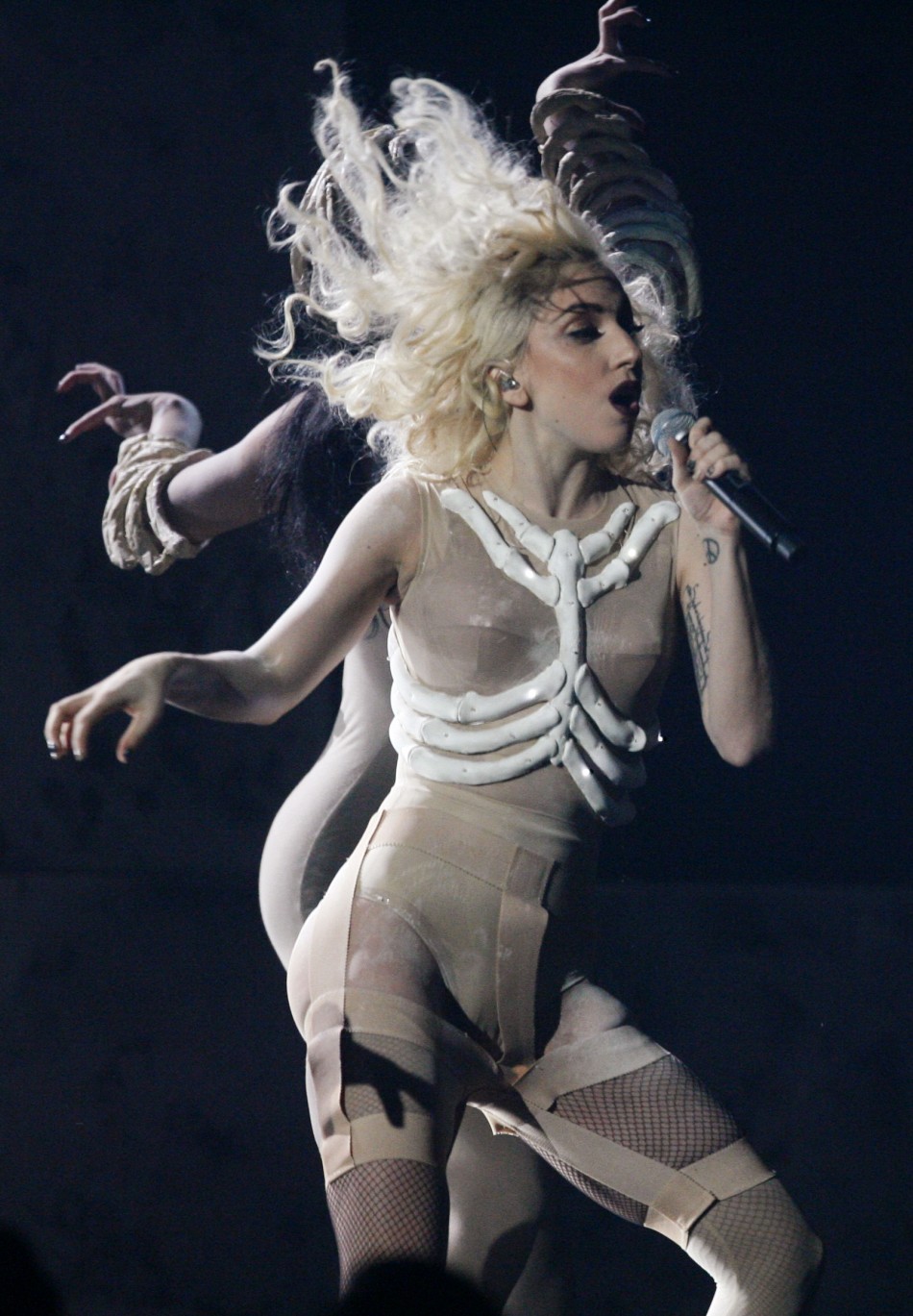 Lady Gaga performs at the 2009 American Music Awards in Los Angeles Lady Gaga performs at the 2009 American Music Awards in Los Angeles