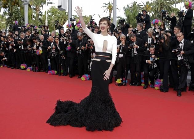 Actress Paz Vega arrives on the red carpet for the screening of the animated film Actress Paz Vega arrives on the red carpet for the screening of the animated film