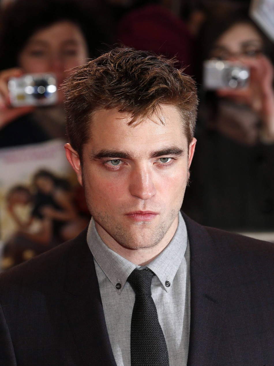 Actor Robert Pattinson arrives for the European premiere of Robert Pattinson