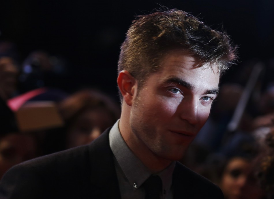Actor Robert Pattinson arrives for the European premiere of Robert Pattinson