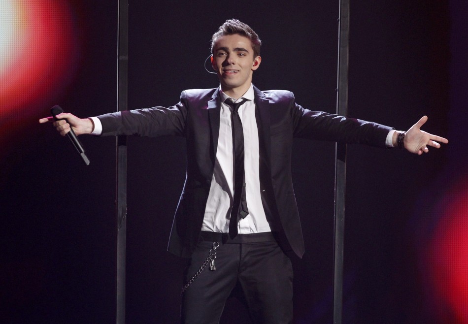 Nathan Sykes of The Wanted performs at the 40th American Music Awards in Los Angeles Nathan Sykes