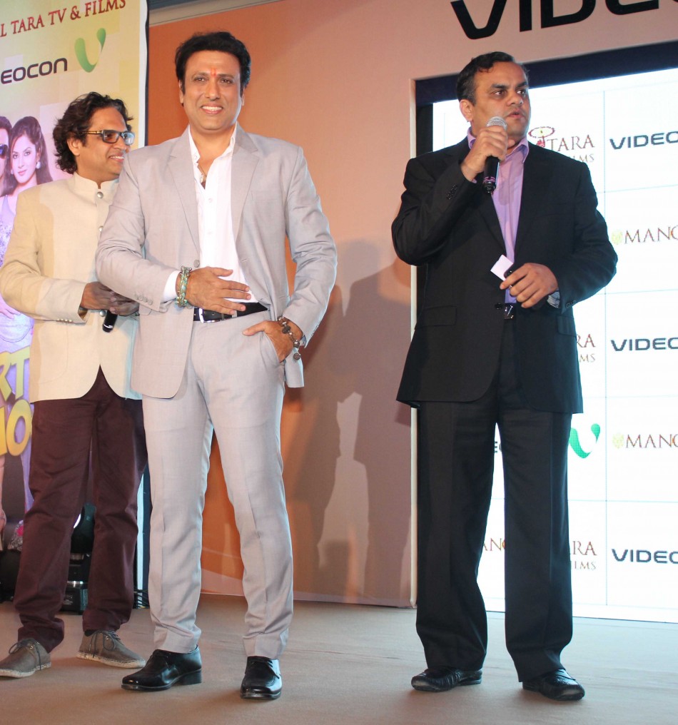 Govinda at launch of 'Gori Tere Naina' Govinda